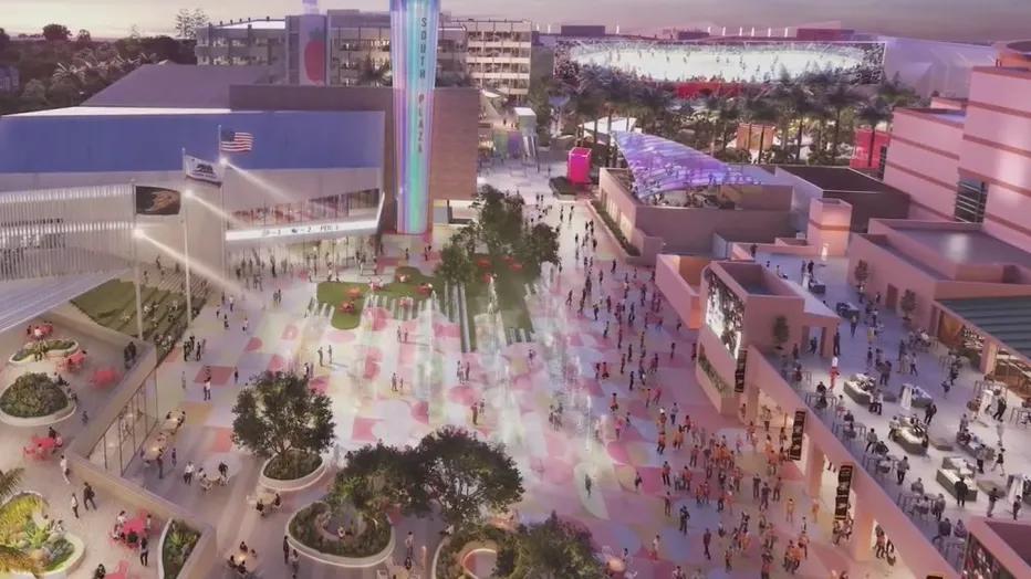 Anaheim approves $4B 'OCVIBE' entertainment district near Honda Center