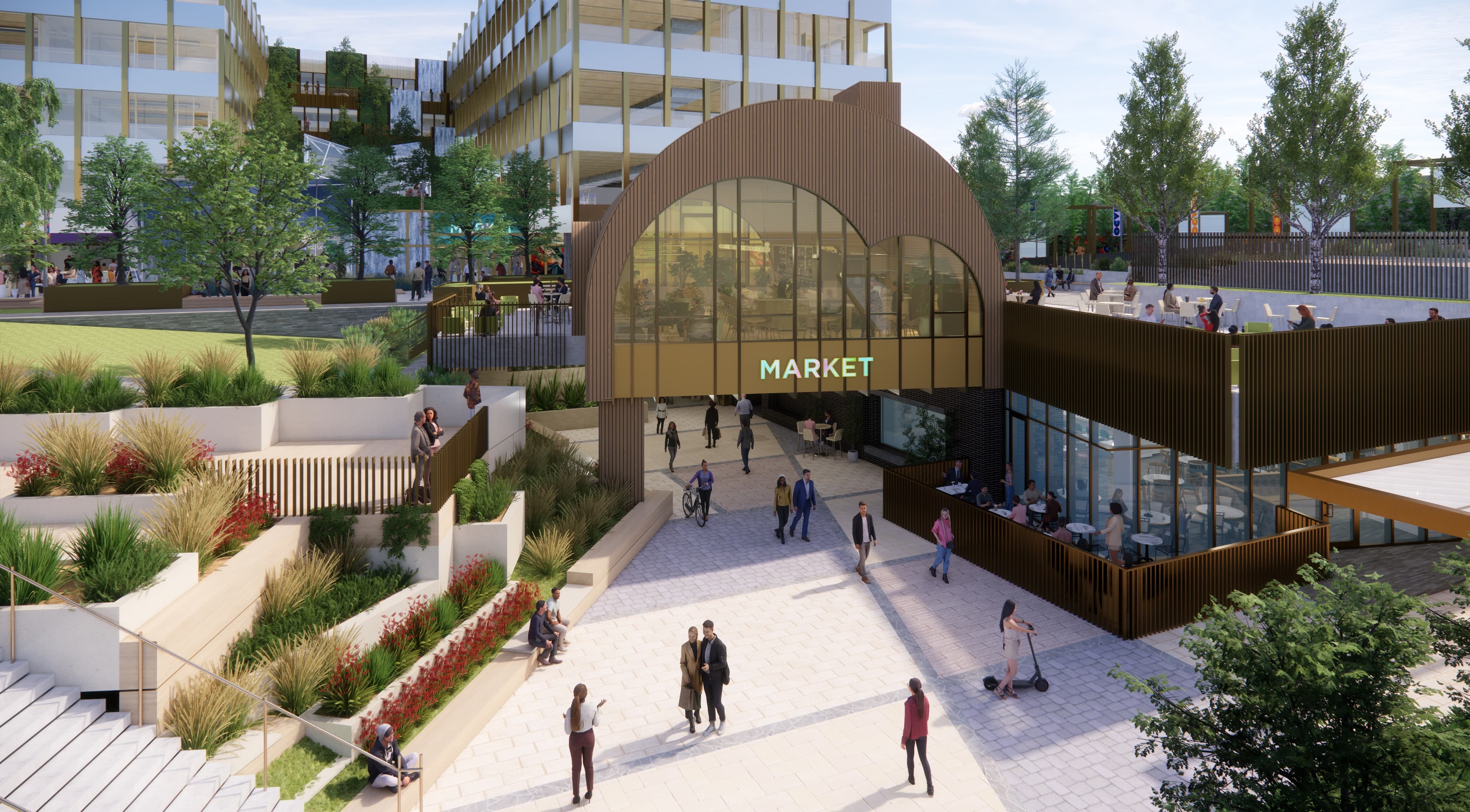 Katella Commons Exterior